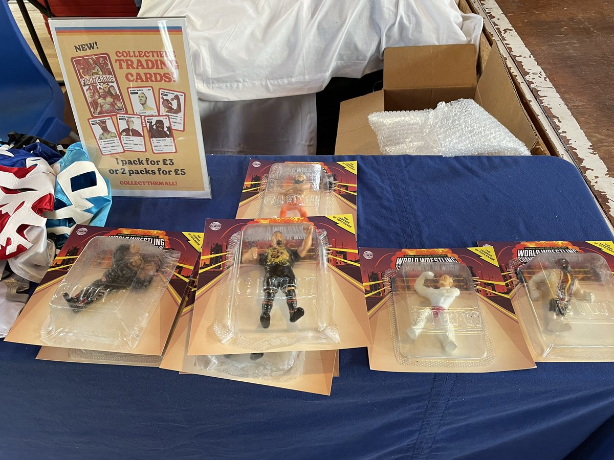 DickieCIWW's tweet photo. @CIWW_Wrestling merchandise for sale at tonight’s show. https://t.co/AOsqoLMJzb