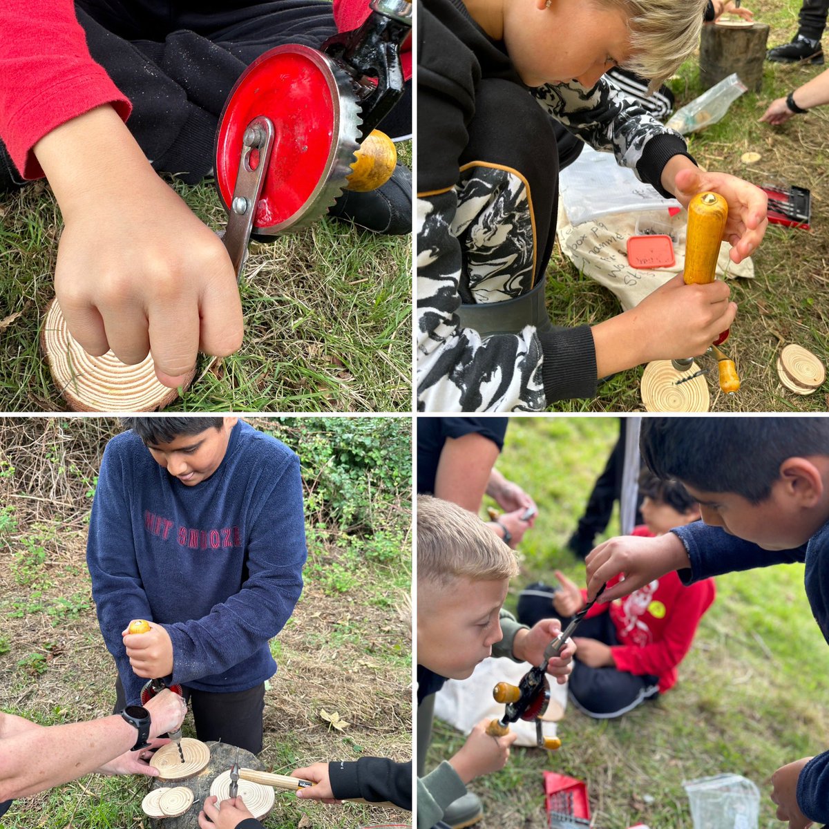 IrthlingboroFS's tweet photo. Learning new skills and following instructions. They loved getting their hands on the tools @MrGarley @year3ijs @Year6IJS https://t.co/3AG80X1L30