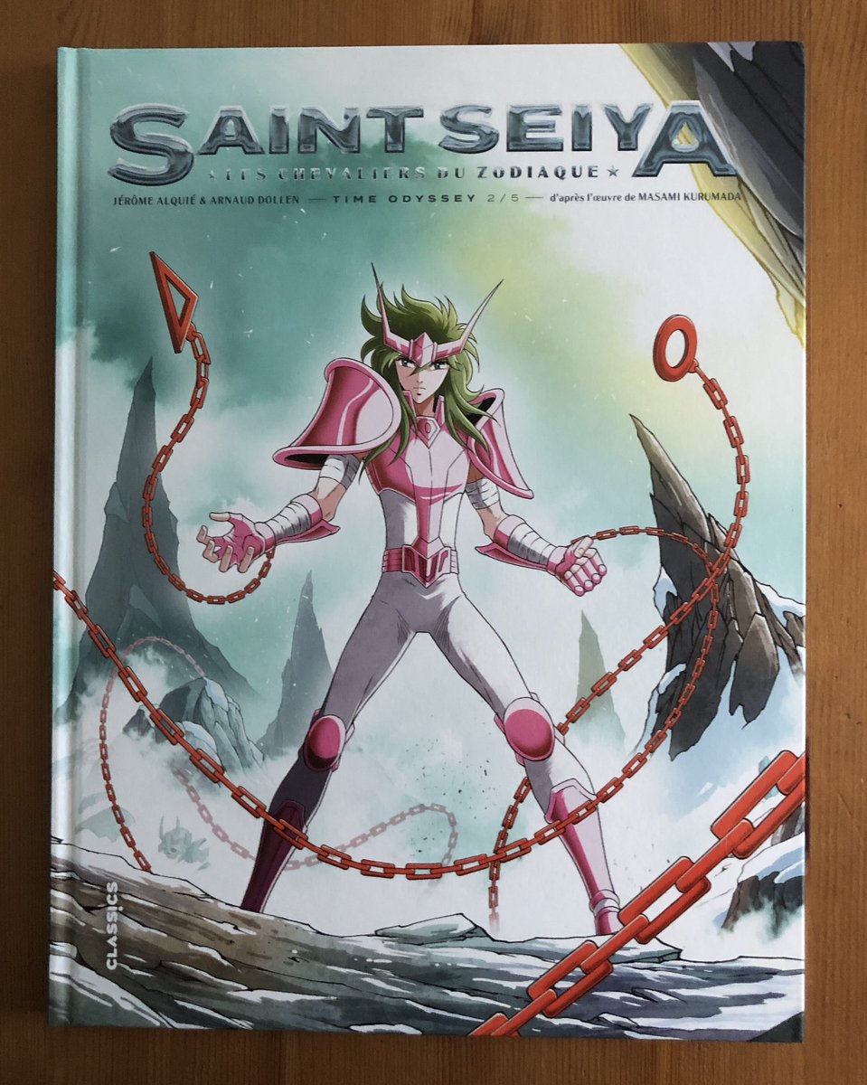 J’avais loupé la version collector du Tome 1 mais cette fois c’est bon pour le Tome2 de #SaintSeiyaTimeOdyssey  
Il n’y a plus que le dévorer.
#Kana #Classics #LeschevaliersduZodiaque #SaintSeiya #BD #Manga