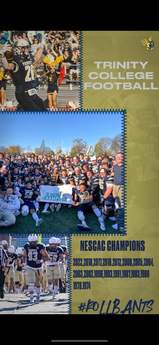 After a great conversation with <a href="/CoachCrayton_/">Ricky Crayton</a>, I am blessed to have receive my first offer of support through the admissions process from <a href="/TrinCollFB/">Trinity College Football</a>! <a href="/CoachDevanney/">Jeff Devanney</a>