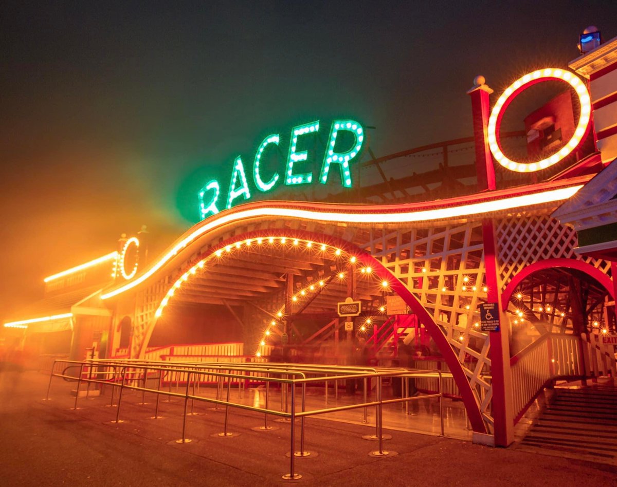 WAKE THE DEAD! 👻 The Racer is back from the offseason grave for an extra weekend, Sept. 22-24. Then it gets the axe until next spring (for real). 🪓 

Grab your night rides tonight through Sunday, and save 60% on tickets while you’re at it! tinyurl.com/28h2y34s