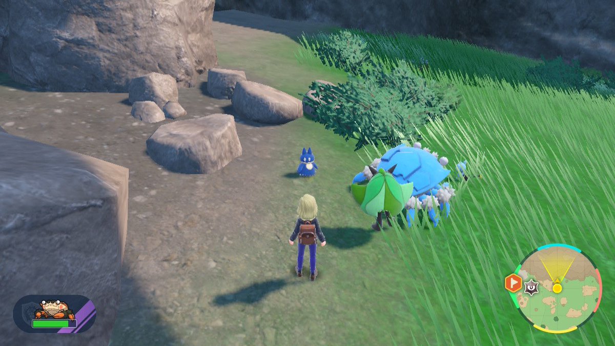 AlisuGaming's tweet photo. Haha je viens de trouver ce Goinfrex shiny dans la nature alors que je n'ai même pas récupéré celui qu'on obtient en gagnant le jeu du festival xD
#PokemonEcarlateViolet #goinfrex #shiny #chromatique #Pokemon https://t.co/GjEsEHQvKN