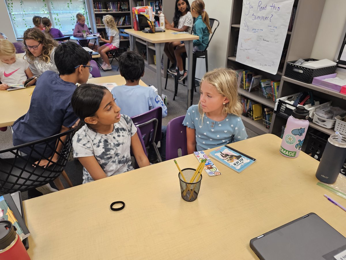 5th and 2nd graders connecting at GRE! #BetterTogether