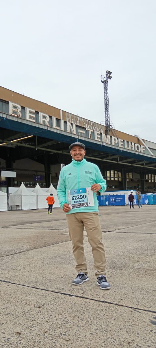 Lo había pensado muchas veces, pero pensé que nunca ocurriría #YoElegíCorrer #berlinlegend #runforjoy