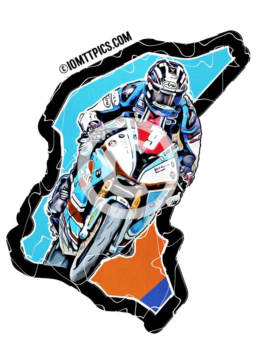 Hearing that Williams F1 are using the Gulf livery this weekend I thought I'd revisit when @davojohnson20 was on the Gulf BMW at TT 2018. Great livery! One for the next order of stickers...