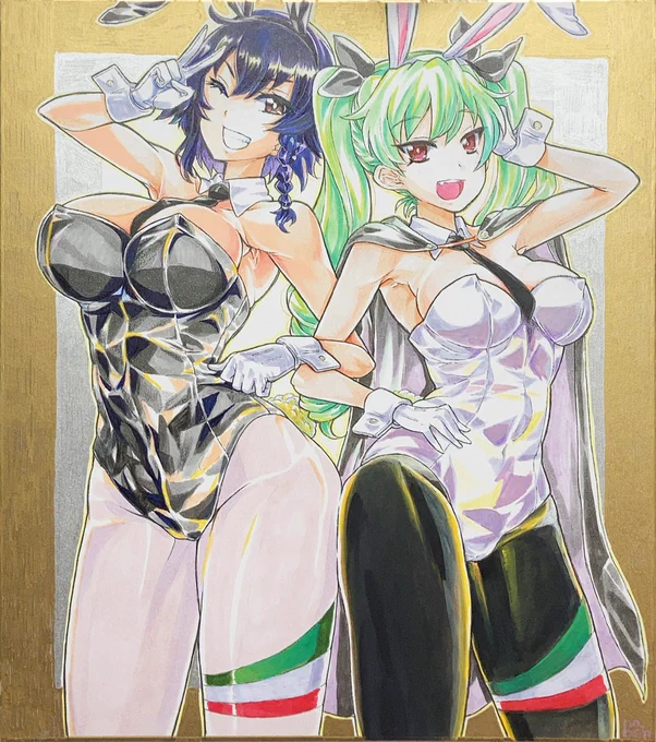 #アンチョビ生誕祭2023修羅場からお祝い(過去絵) 