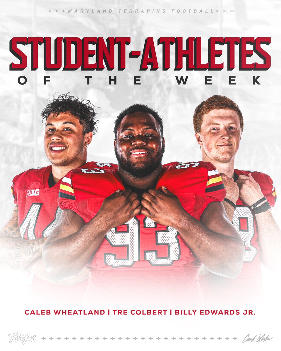 Congrats to our Student-Athletes of the Week! @CalebWheatland, @Kxng_Tre1, @Billy_Edwards4