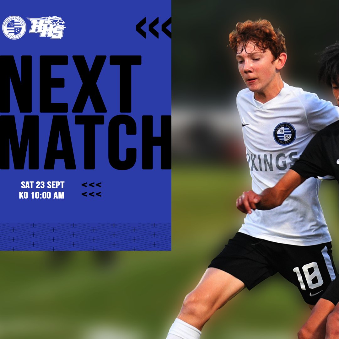 geneva_soccer's tweet photo. The Vikings host the Red Raiders of Huntley for Matchday 14! Come out to Burgess Field @ 10am to support!

📄https://t.co/3wO0kD5V00
📺https://t.co/6XtYjatXvM

#vikingsoccer || #GHSHHS https://t.co/uSYmCltlQM