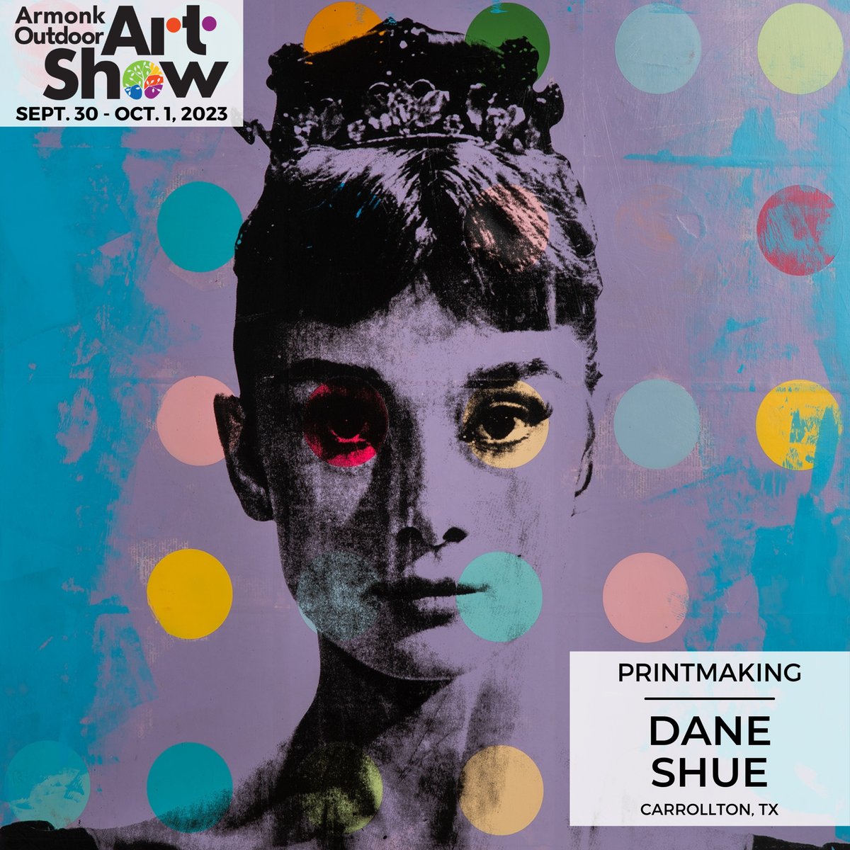We welcome Dane Shue to our 2023 Armonk Outdoor Art Show!

Save the Date: Sept. 30 + Oct. 1 

#armonkoutdoorartshow