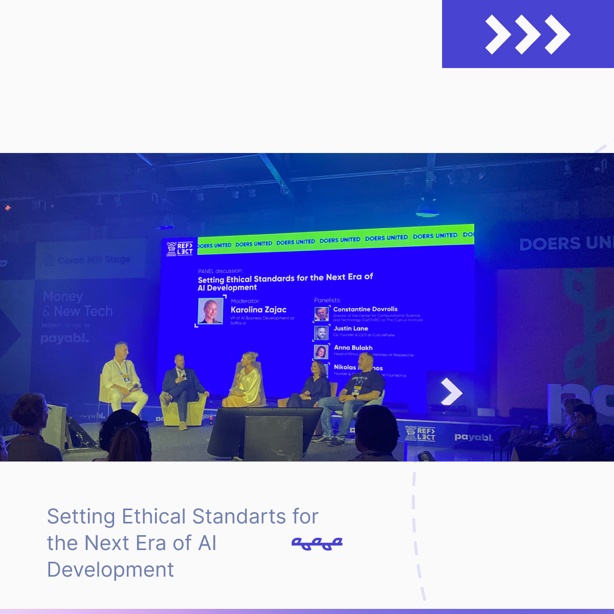 culturepulseai's tweet photo. And that's a wrap! Thank you @festivalreflect for the wonderful festival, the inspiring content and speakers, and for bringing together some of the sharpest and most innovative startups from across Europe.

Can't wait for what next year brings! 🚀

#ReflectFestival #AI #tech https://t.co/S6VsuSaWk5
