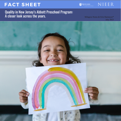 SBarnett4ECE's tweet image. 🤔 Curious about the impact of continuous quality improvement systems? Find out how they&apos;ve contributed to better preschool programs: go.rutgers.edu/1c2lor4j #EducationalDevelopment #PreschoolPrograms #PreK #ECE  @ErinHarmeyer  @mnores_ecd