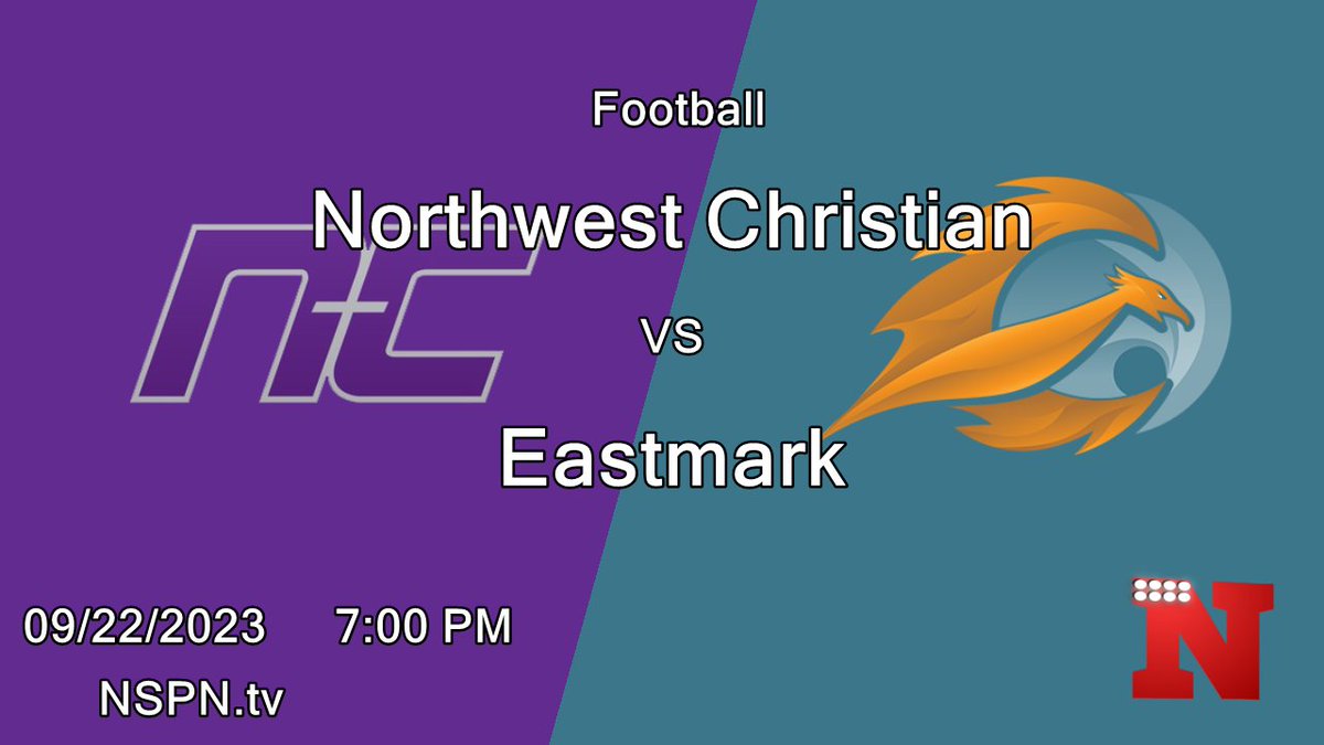 NSPN - Arizona (@nspnarizona) on Twitter photo Welcome to High School Football Friday! The Firebirds try to knock off undefeated Northwest Christian!
🏈: Northwest Christian vs Eastmark
📺: NSPN.TV/AIA
⌚️: 7PM
🎙️: <a href="/morrscode_/">Jesse Morrison</a>
Catch the action LIVE and for FREE tonigh! Welcome to High School Football Friday! The Firebirds try to knock off undefeated Northwest Christian!
🏈: Northwest Christian vs Eastmark
📺: NSPN.TV/AIA
⌚️: 7PM
🎙️: <a href="/morrscode_/">Jesse Morrison</a>
Catch the action LIVE and for FREE tonigh!