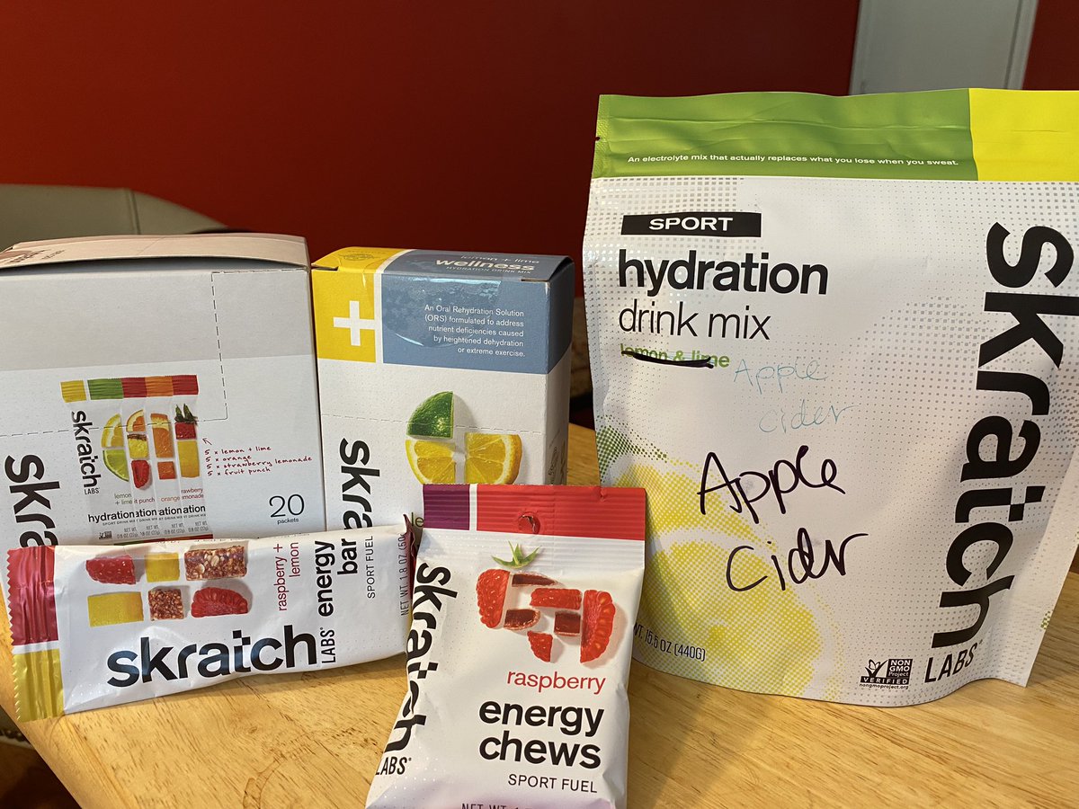 MelindaHoward4's tweet photo. The great people at #SkratchLabs sent me an incredibly generous surprise!!!

I’m so excited to work these into my training and being ready to smash next weekend’s trail race!

Thank you, @SkratchLabs ☺️

#IRun4Aiden https://t.co/VXOfl1ajoJ