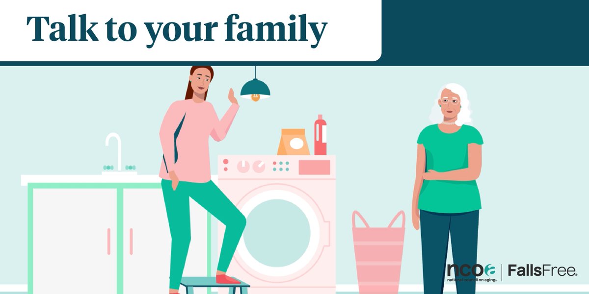 KCPubHealth's tweet photo. Friends and family are crucial in assisting us as we age.

Reach out to your friends and family to help with tasks to improve safety and reduce the risk of falls around your home. #FallPreventionAwarenessWeek

Learn More: https://t.co/BlKvC7RmCk https://t.co/WSbEEoqzip