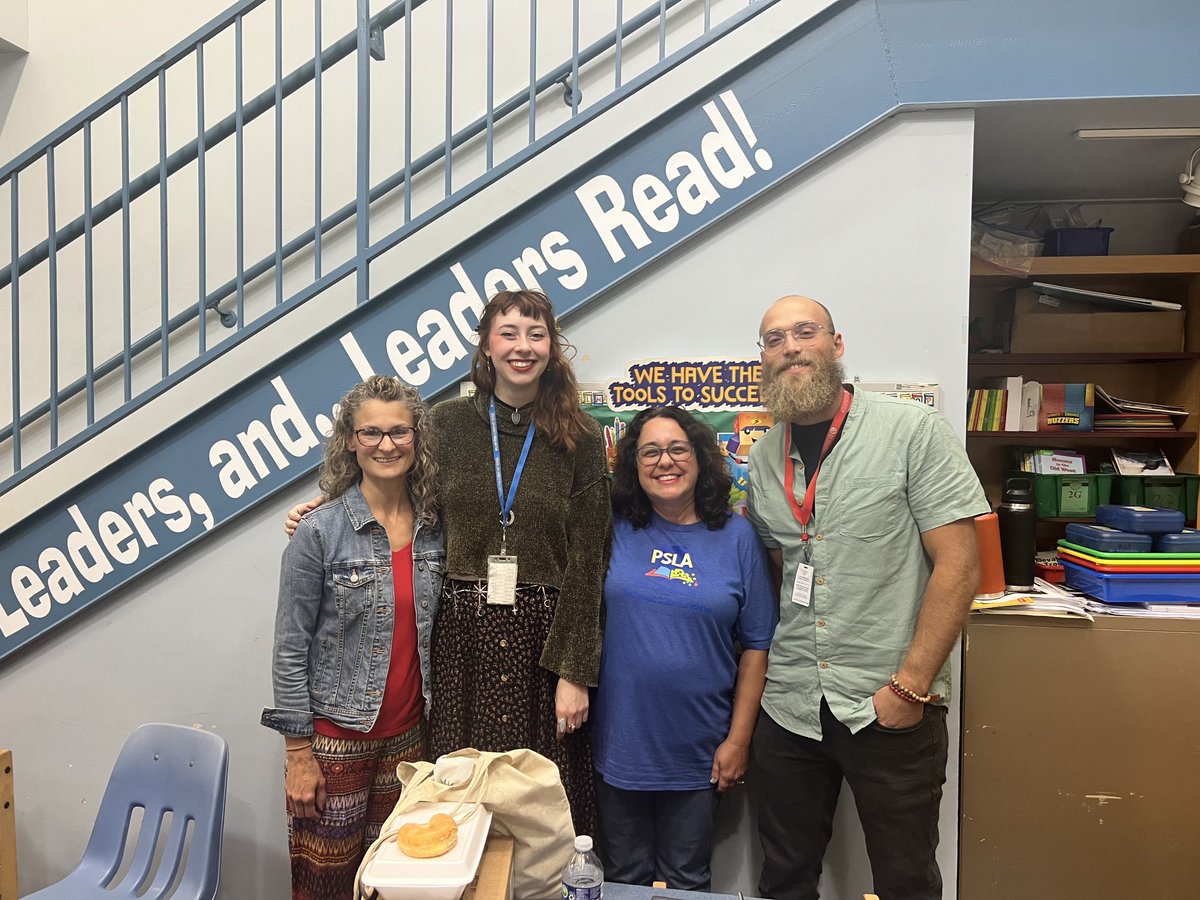 Belinda Rusnock (@mrsr_reads) on Twitter photo Friday morning vibes with some of the <a href="/WilliamPennES/">William Penn</a> and <a href="/BASDLincolnCS/">Lincoln BASD</a> related arts team . Our smiles would be even bigger if we could get a picture with our PE teacher Mr. Galligani too! Friday morning vibes with some of the <a href="/WilliamPennES/">William Penn</a> and <a href="/BASDLincolnCS/">Lincoln BASD</a> related arts team . Our smiles would be even bigger if we could get a picture with our PE teacher Mr. Galligani too!