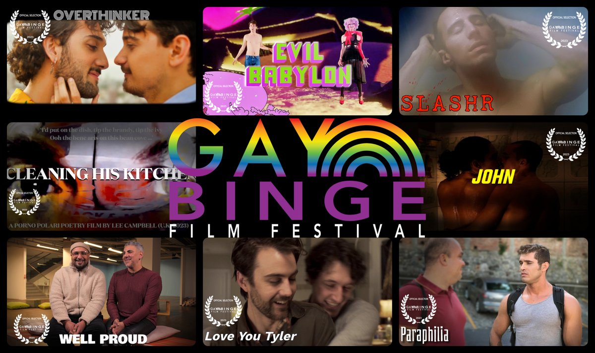 BingeGay's tweet image. Watch the 2023 Online Gay Binge Film Festival now on
@GayBingeTV Free trial: gaybingetv.com/categories/gay… #gaycinema #gaymovie #gayfilm #gaytwitter #gayfilm #gaypride