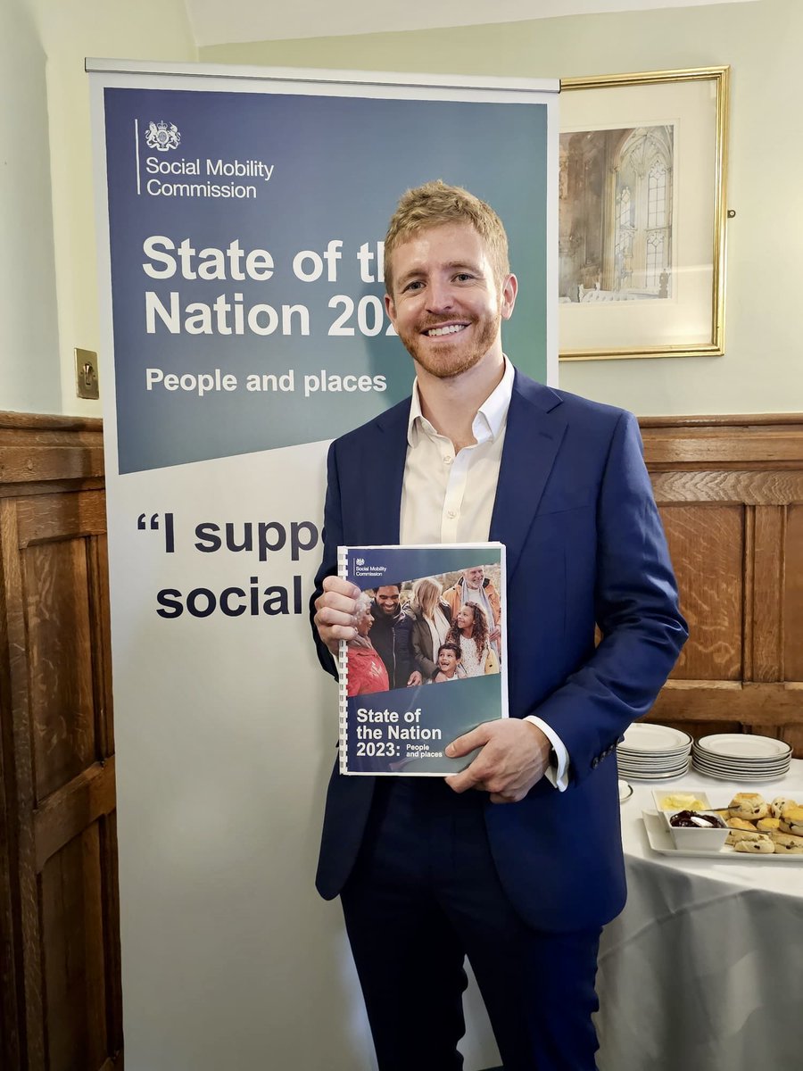 It was a privilege to help launch the @SMCommission State of the Nation 2023 report in Parliament last week! The full report can be read here assets.publishing.service.gov.uk/government/upl…