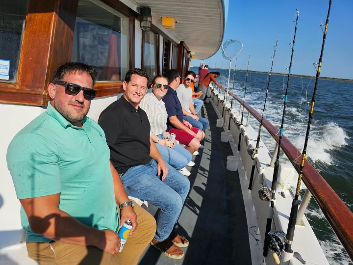 KokolakisBuilds's tweet photo. Our New York teams having some fun at their fall events! Swipe to see Jim with his catch of the day 😎 #fallfunevents #teamkoko https://t.co/HJShON78WT