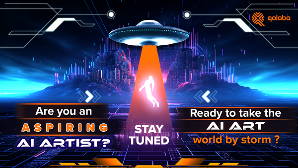 A shout out to all aspiring AI Artists for showcasing their skills to win exciting prizes in #USDC .
Stay tune to know more and follow <a href="/Qolaba/">Qolaba.AI</a> to win exciting prizes 🏆 with your AI Artistry 

#AI #AIart #AIArtwork #aiartist #AIArtistCommunity #GenerativeAI #ChatGPT #GPT4