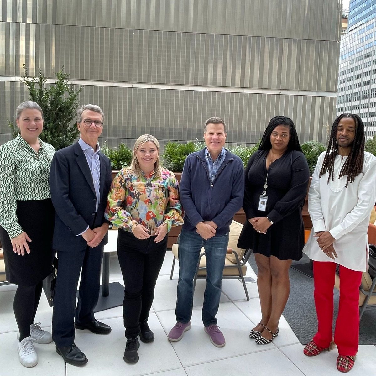 Such a pleasure to accompany Lilja Alfredsdottir Iceland´s Minister of Culture and Business Affairs on a visit to the stunning Perelman Center for the Performing Arts @pac_nyc. Thank you Bill Rauch, Jenna Christophonte and your team.