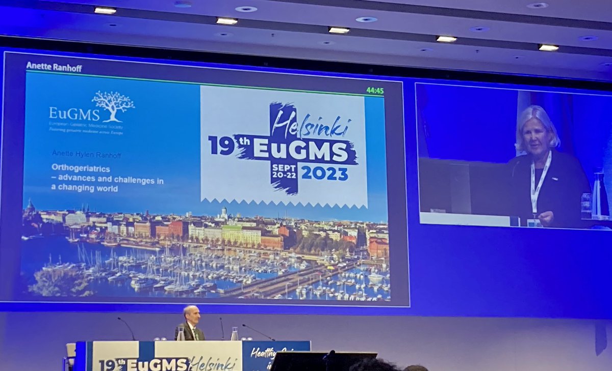 AaltoUlla's tweet image. Excellent Key note-lecture related very closely to everyday clinical work #orthogeriatrics by Professor @HylenRanhoff 
@EuGMSSociety #EuGMS2023 #eugmshelsinki2023