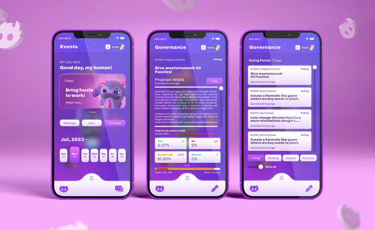 Here is a small preview of what the design looks like in the new app 💕 #Fuzzleprime

🔸️ Don't tell the team i shared this one with you all🤫

🔸️ Just keep in mind we are still fine tuning the design and the content in the new app.

#Ai #ChatGPT #GPT4