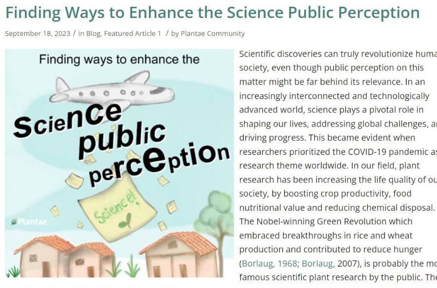 New Plantae content is out! plantae.org/finding-ways-t…