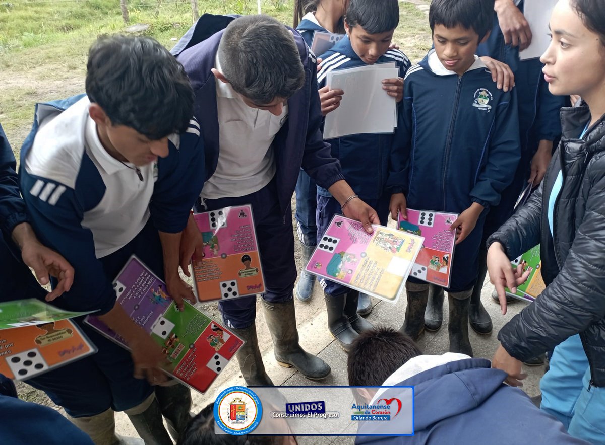 La Administración Municipal en cabeza del señor alcalde Orlando Barrera junto con la Dirección local de salud, ESE Salud Aquitania, Comisaria de Familia, continua en la conmemoración de la celebración de la Semana Andina.

"Unidos Construimos el Progreso"
#AlcaldiaMunicipal