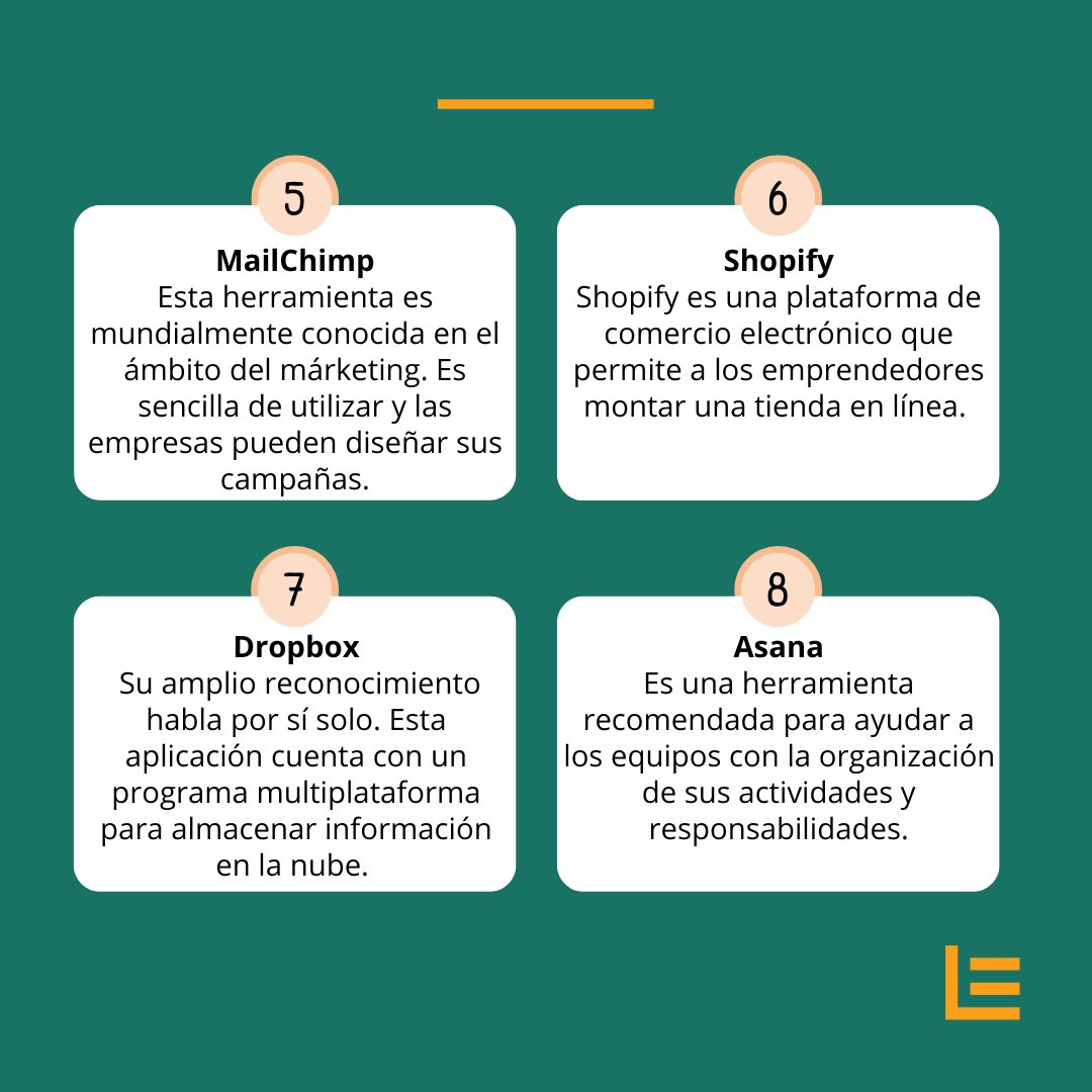 Para todos los emprendedores les traemos algunas herramientas digitales que pueden ayudarlos a gestionar sus negocios.

Más información: t.ly/dErdF

#emprendedores #pymes #negocios