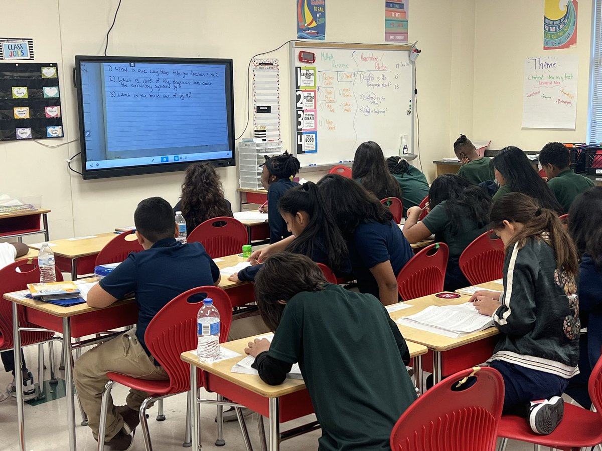 This bunch of students worked so hard today to show their understanding of finding and utilizing text evidence to complete their activity today 🥳 I love  my students, can’t wait for my next class of the day to do the same 🥰 <a href="/PineyElem/">Piney Point-old site, not updated</a>