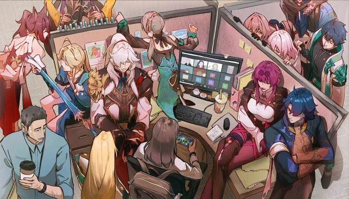 come hang out #HonkaiStarRail 