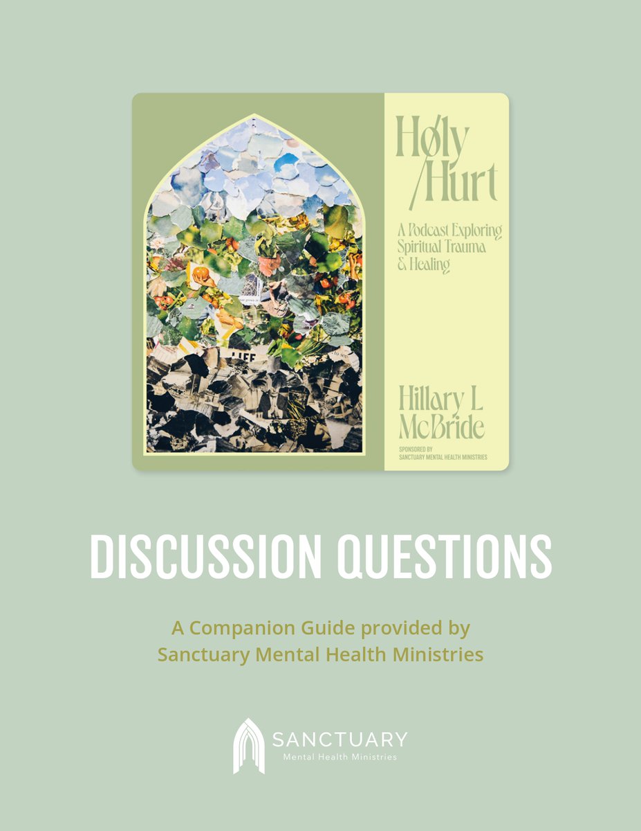 The compiled version of the discussion questions from the #HolyHurtPodcast by @hillarylmcbride are available now to bring into your conversations and community groups. You can access this document by signing up here: hubs.la/Q023462D0 and we'll send you a copy.