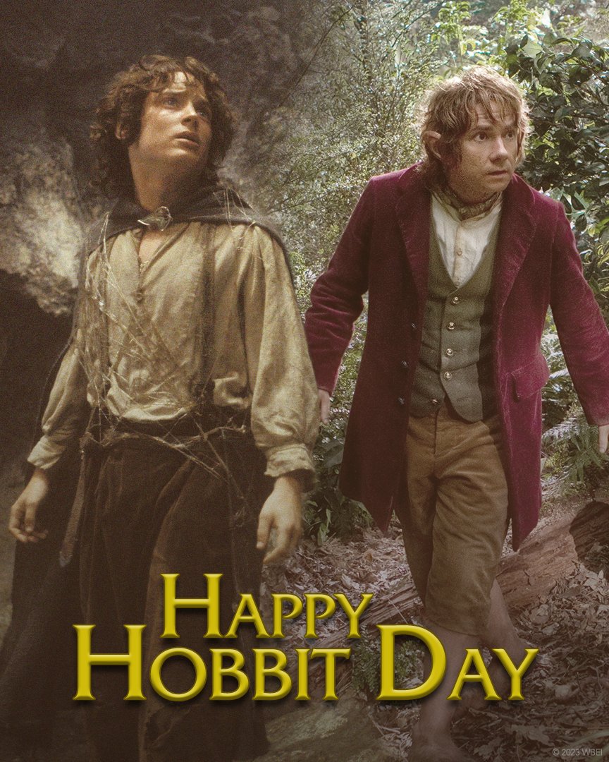 Go on an adventure - it's Hobbit Day! amazon.com/Hobbit-Picture…