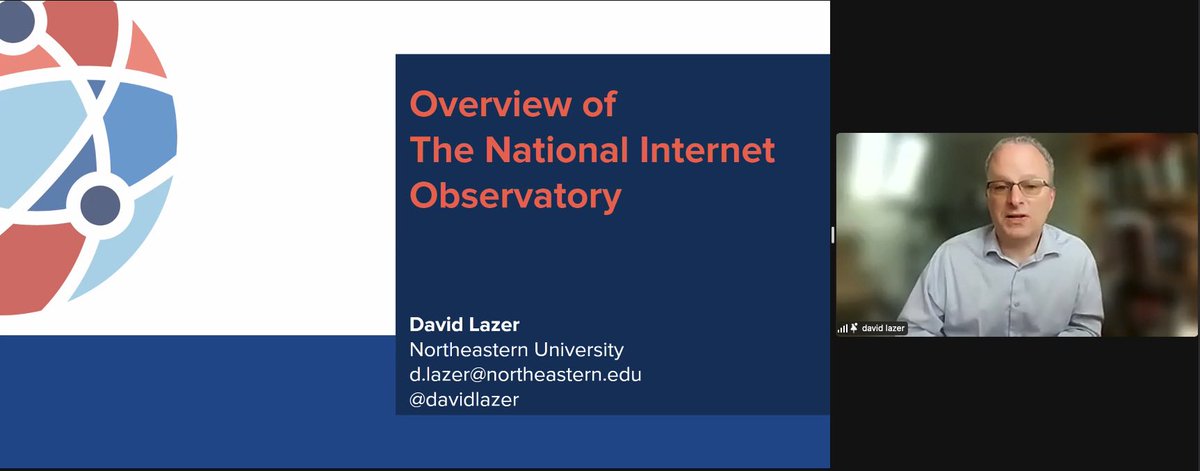 Rutgers Computational Social Science Lab (@rutgerscsslab) on Twitter photo David Lazer (<a href="/davidlazer/">🇺🇦 DavidLazer@bsky.social</a>):
There is need a for a large, shared, privacy- preserving infrastructure to study online human behavior. Enter the National Internet Observatory.(Rutgers Computational Social Science Lab Speaker Series) David Lazer (<a href="/davidlazer/">🇺🇦 DavidLazer@bsky.social</a>):
There is need a for a large, shared, privacy- preserving infrastructure to study online human behavior. Enter the National Internet Observatory.(Rutgers Computational Social Science Lab Speaker Series)