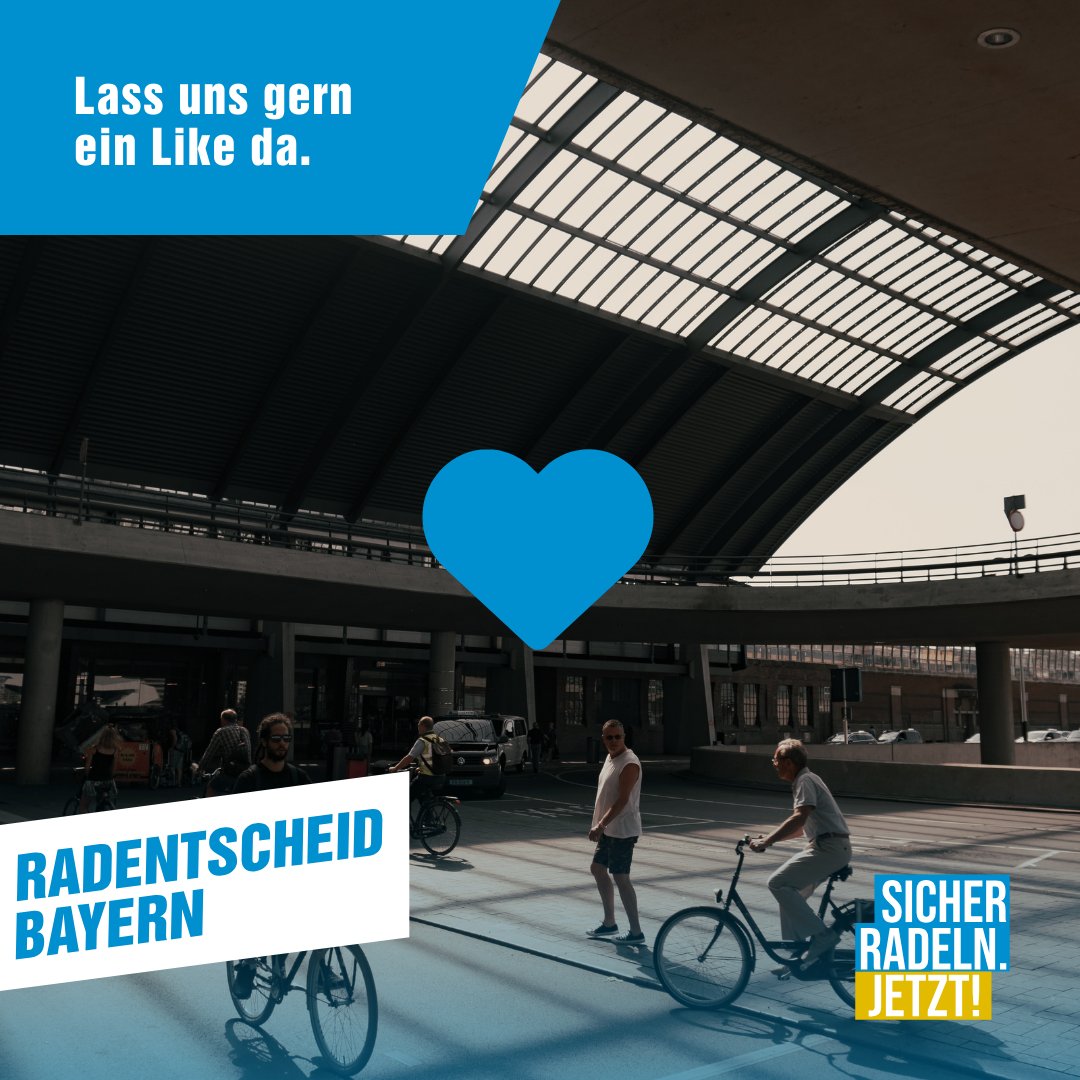 radentscheid_by's tweet photo. ...
Stattdessen hat es leider nur ein recht bedeutungsloser Text in das CSU-Radgesetzchen geschafft. Hier muss dringend nachgebessert werden! ❗
Bild: Simone Reitmeier, Bhawin Jagad/Unsplash
#radgesetz #radentscheid #radentscheidbayern #adfc #vcd https://t.co/RKsNlerw7R