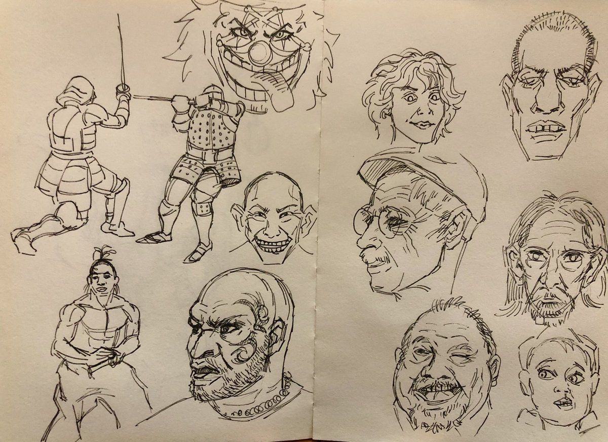 Daily sketch #1
#sketches #drawing #sketchbook #ArtistOnTwitter