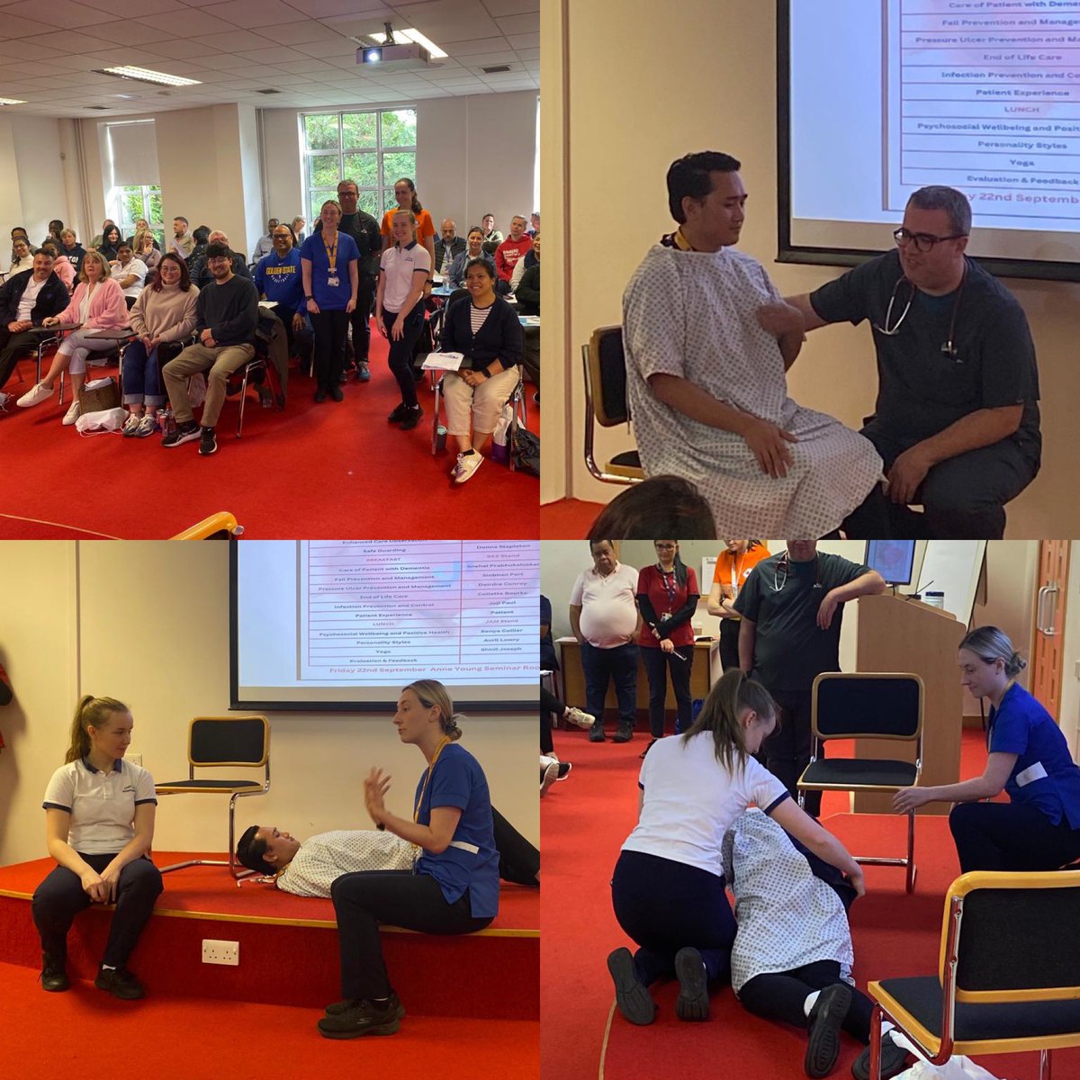 Day 5 #FallsAwarenessWeek <a href="/stjamesdublin/">St James's Hospital</a> saw the delivery of our final Falls/Incontinence simulation at the HCA Networking and Education Study Day. Excellent participation &amp; interaction from the group. #MDT #PatientSafety <a href="/SJHDoN/">Sharon Slattery DoN</a> <a href="/leah_walker1521/">leah walker</a> @DeborahODeaCNM3 <a href="/SharonOHarasjh/">Sharon O Hara</a>