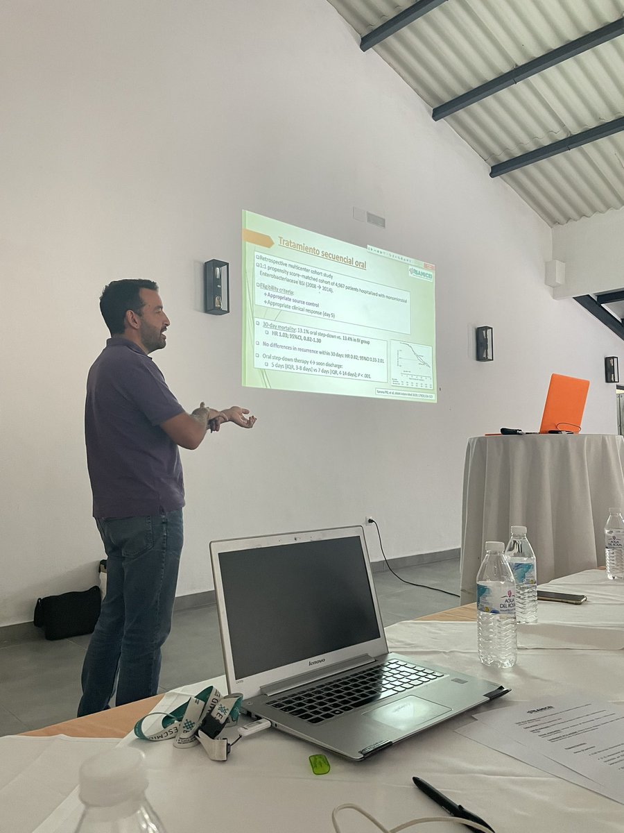 5ª Ed. Curso <a href="/SAMICEI_/">SAMICEI</a> “Infecciones hospitalarias: de la evidencia científica a la práctica clínica”

Primer año que compartimos microbiólogos y clinicos.
 
🔝Muchas ganas y motivación 
🔝Buena asistencia 

Esperemos que tan buena acogida y feedback como siempre!!!