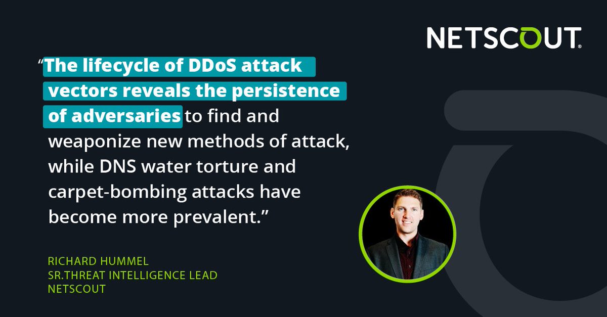 NETSCOUT's tweet photo. Our latest DDoS Threat Intelligence Report is out!
With nearly 8M attacks documented, staying ahead of the game is crucial. Explore the rise of carpet-bombing and DNS water-torture attacks, plus insights into attacks on higher education and government sectors.
#DDoSReport