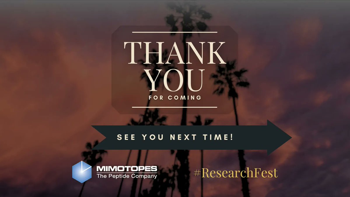 Thanks to everyone who came out to #ResearchFest!

We hope to see you again next time!

#NIH <a href="/NIHResearchFest/">NIHResearchFestival</a> <a href="/NIH/">NIH</a>