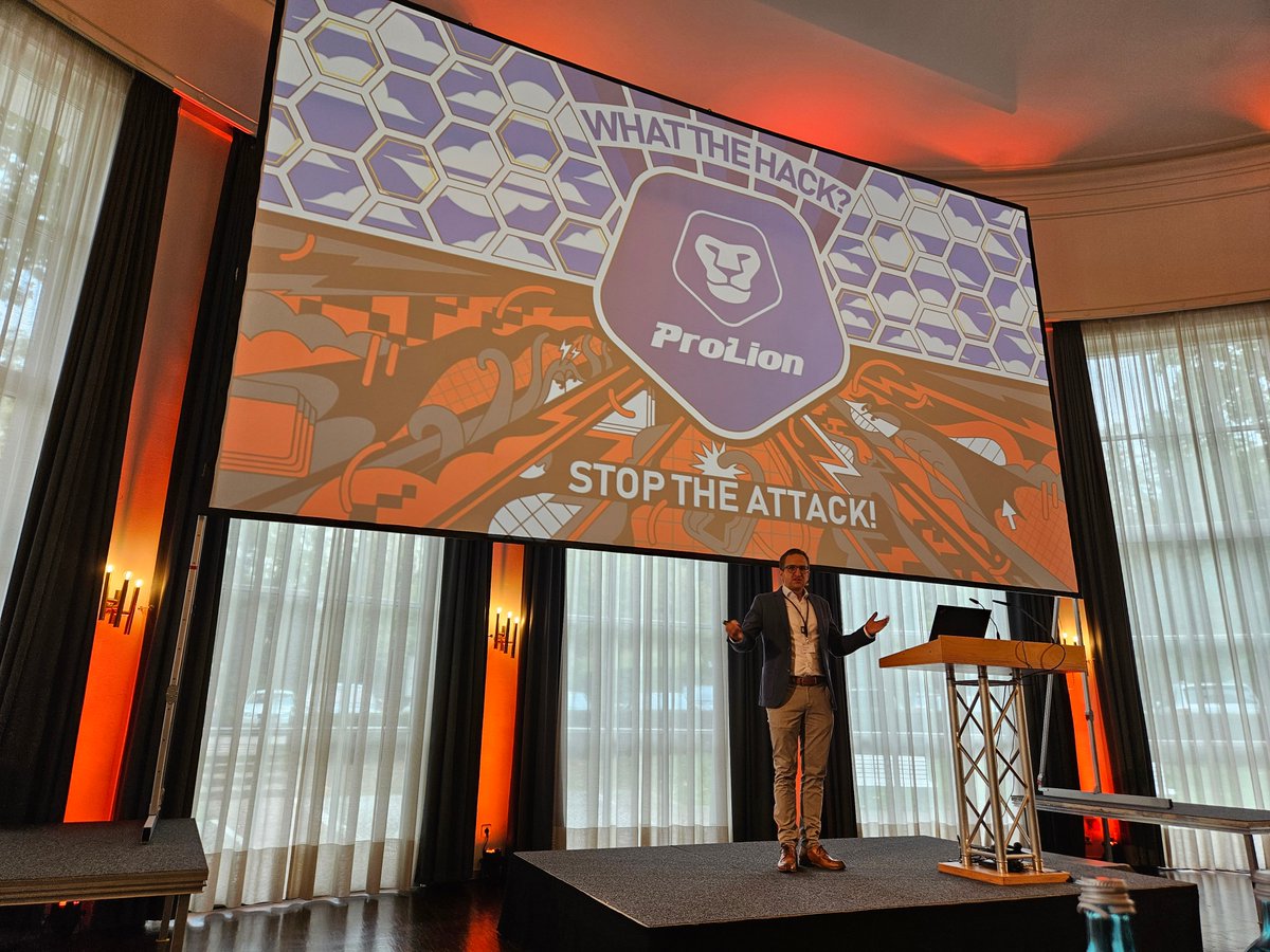 ProLionOfficial's tweet image. We&apos;re thrilled to have been a part of this year&apos;s TIM AG forum. Our CEO, Robert Graf, had the opportunity to shed light on what truly counts in today&apos;s ransomware landscape: safeguarding storage infrastructure. 💪🔒

#TIMAGForum #CybersecurityForum