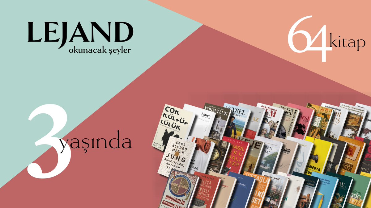 📢ÇEKİLİŞİMİZ VAR!

3. yaşımız anısına 3 kişiye, kataloğumuzdan seçeceği 1 kitabı hediye ediyoruz.

Katılım Şartları:
- <a href="/lejandkitap/">Lejand Kitap</a> hesabını takip etmek
- Bu gönderiyi beğenip, paylaşmak

🗓️ Son katılım 25 Eylül 2023, 23:59
*Çekiliş sonucu 26 Eylül 2023’te açıklanacak