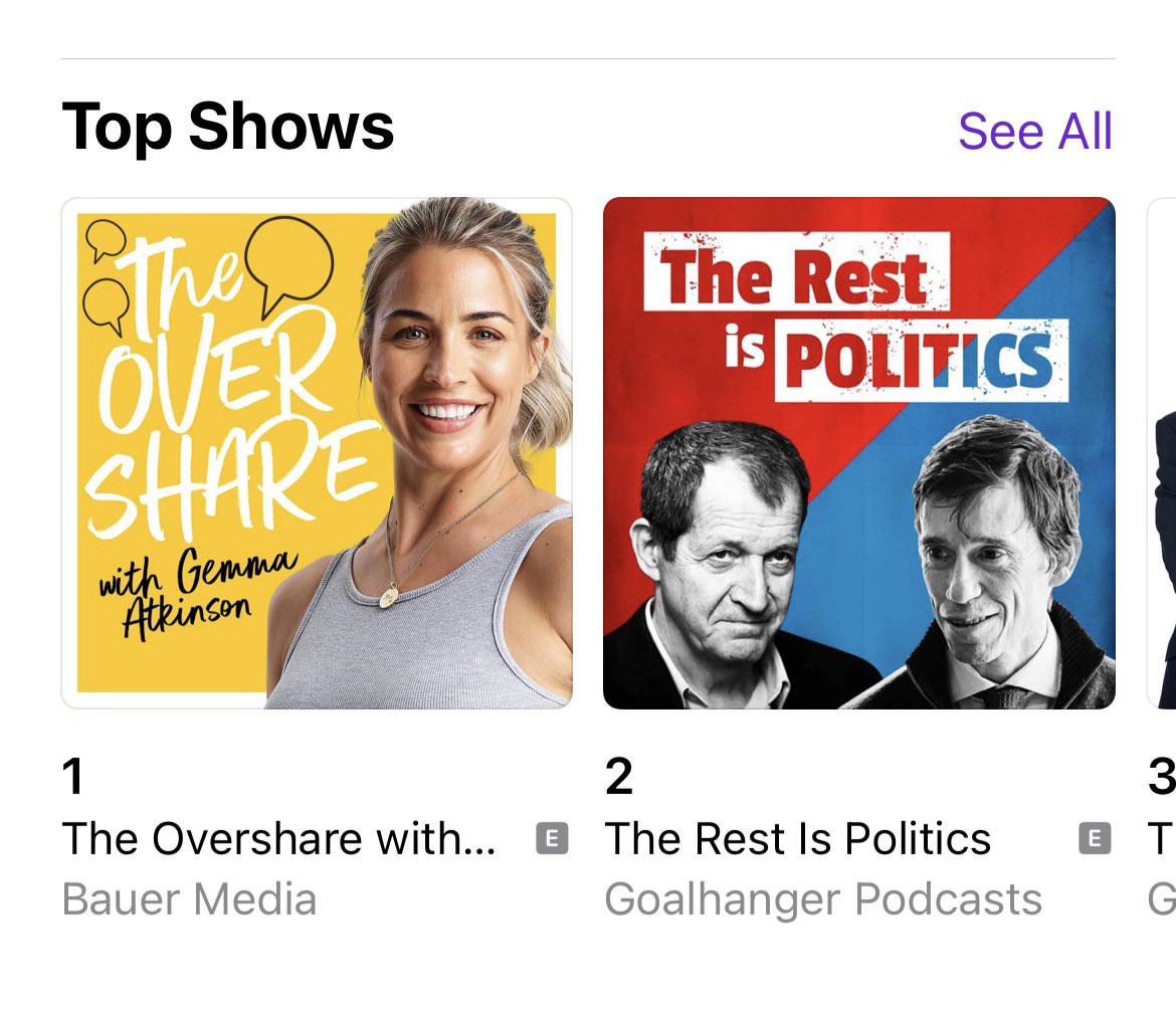 henriettaharrison (@hharrison100) on Twitter photo So pleased to see this pod hit the top spot! It’s one of the first pods I’ve worked on since joining <a href="/bauermedia/">Bauer Media Group UK</a> … So pleased to see this pod hit the top spot! It’s one of the first pods I’ve worked on since joining <a href="/bauermedia/">Bauer Media Group UK</a> …