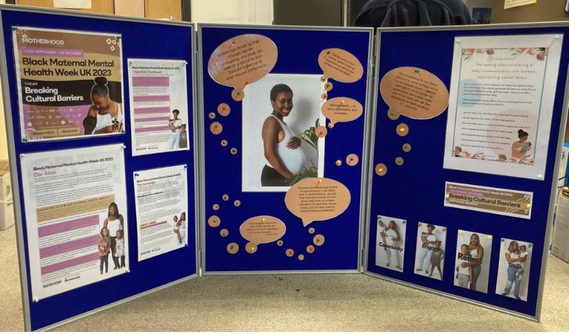 Getting ready for 
Black Maternal Mental Health Week at Sherwood Forest Hospitals 
#BMMHW23 
Breaking Cultural Barriers