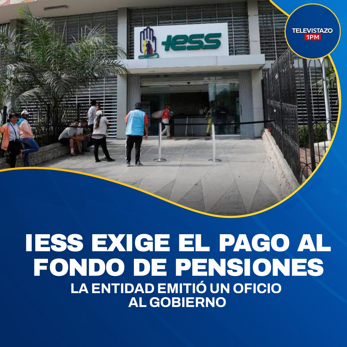 EcuavisaInforma's tweet photo. 🔴#ENVIVO | El consejo directivo del IESS advirtió que la falta de cumplimiento a los compromisos gubernamentales causaría una grave afectación a la sostenibilidad del fondo de pensiones.

Mira Televistazo ▶️ en https://t.co/ZQflzmwrgt https://t.co/HjaLqtzIdL