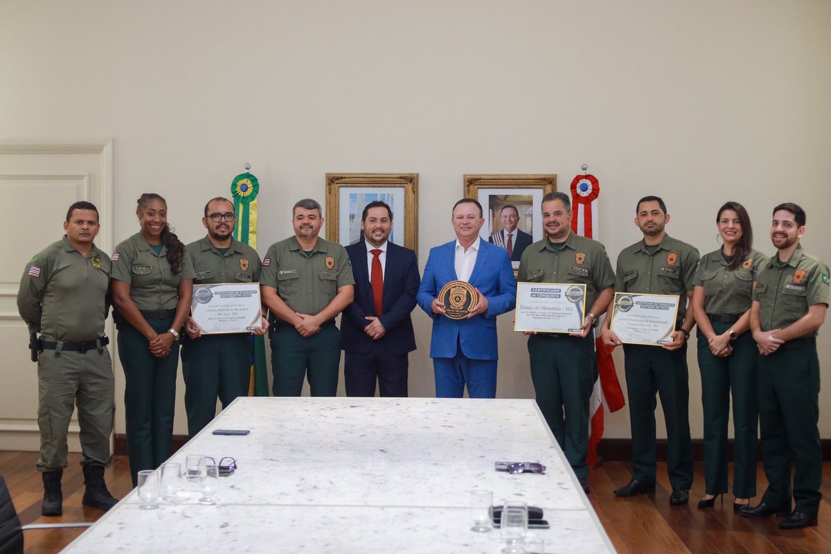 carlosbrandaoma's tweet image. Bom diálogo com o presidente do Senapen, Rafael Velasco, e gestores das unidades prisionais maranhenses premiadas como as melhores do Brasil. O Maranhão também ficou em primeiro lugar no percentual de pessoas privadas de liberdade inseridas em atividades educacionais e laborais.