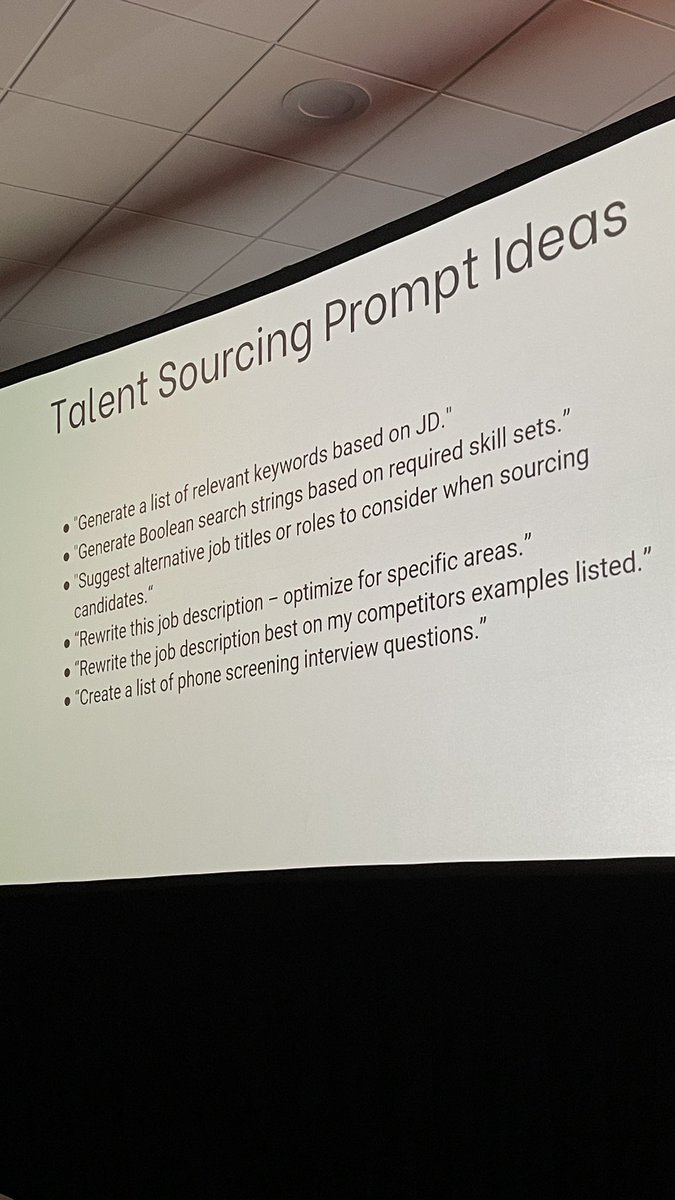 jimstroud's tweet image. More prompt ideas at @SourceCon. #AI #sourcing #sourcecon