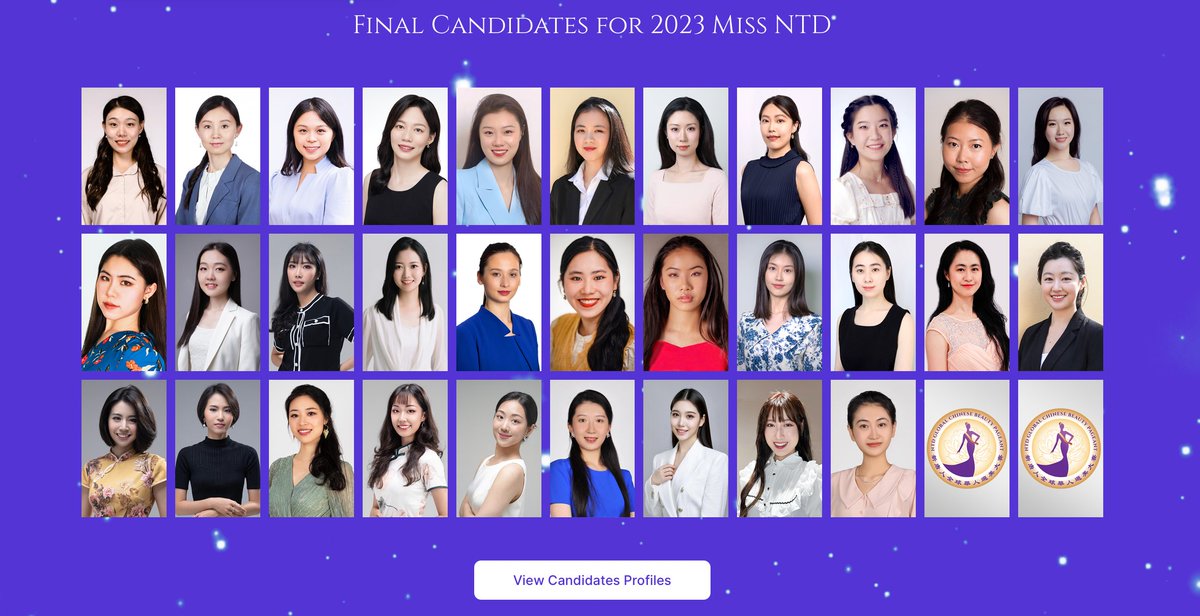 miss_ntd's tweet photo. 🌟Meet the final candidates for 2023 #MissNTD https://t.co/lEAqQYCGsc🔥 Sep 30, 2023: Grand Finals &amp; Coronation of Miss NTD Pageant. Tickets are now on sale at 929-999-1168 or online.
#ntdglobalchinesebeautypageant #beautypageant #missntd #chineseculture #traditionalart https://t.co/9ys2OLhZ0s