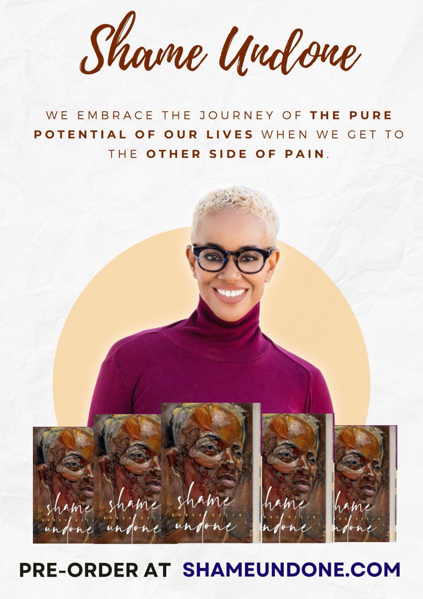 Pre-order link in Bio or go to shameundone.com and share in our waterbrook what shame you are finally letting go! #shameundone