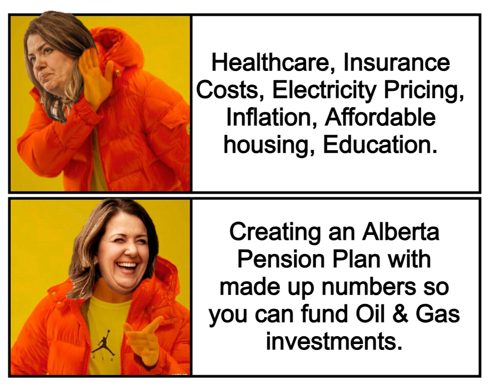Guess what wasn't part of her election campaign only 4 short months ago.  #AbLeg